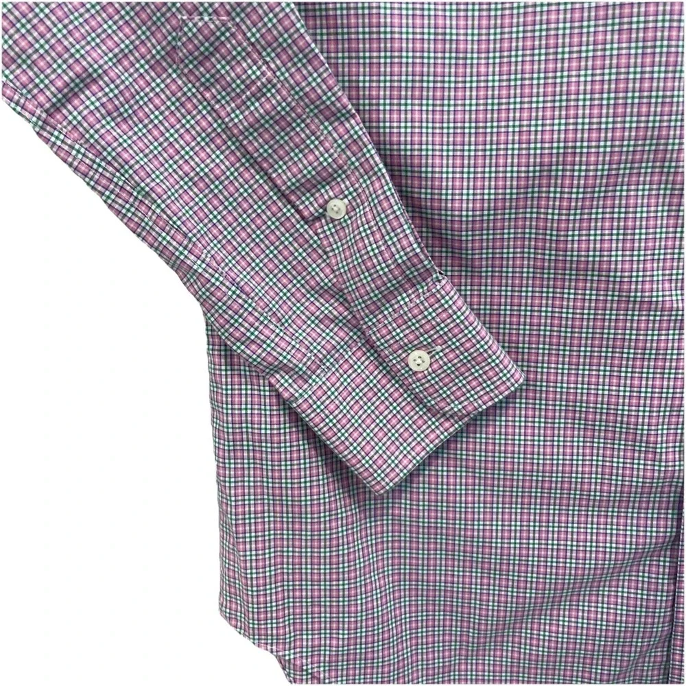Lauren Ralph Lauren Plaid Button Down Mens Long Sleeve Shirt Multicolor SMALL 15